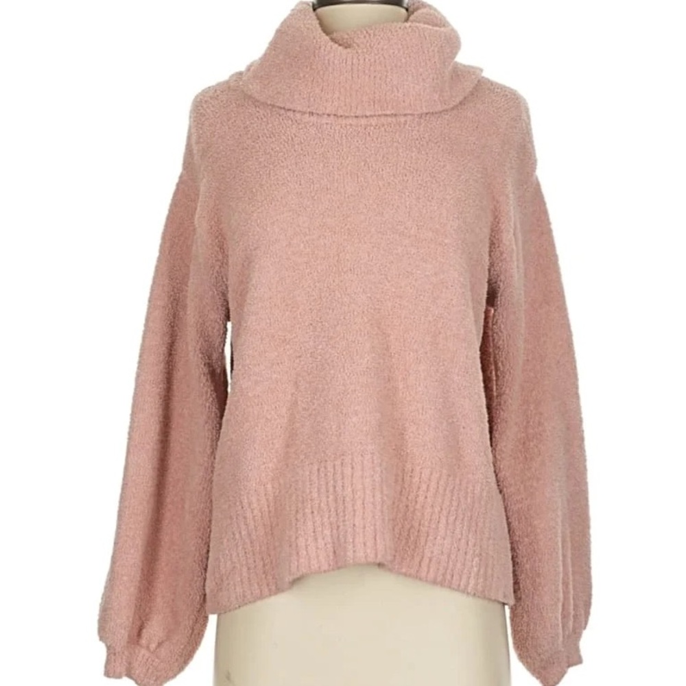 Jessica Simpson Pink Turtleneck Sweater